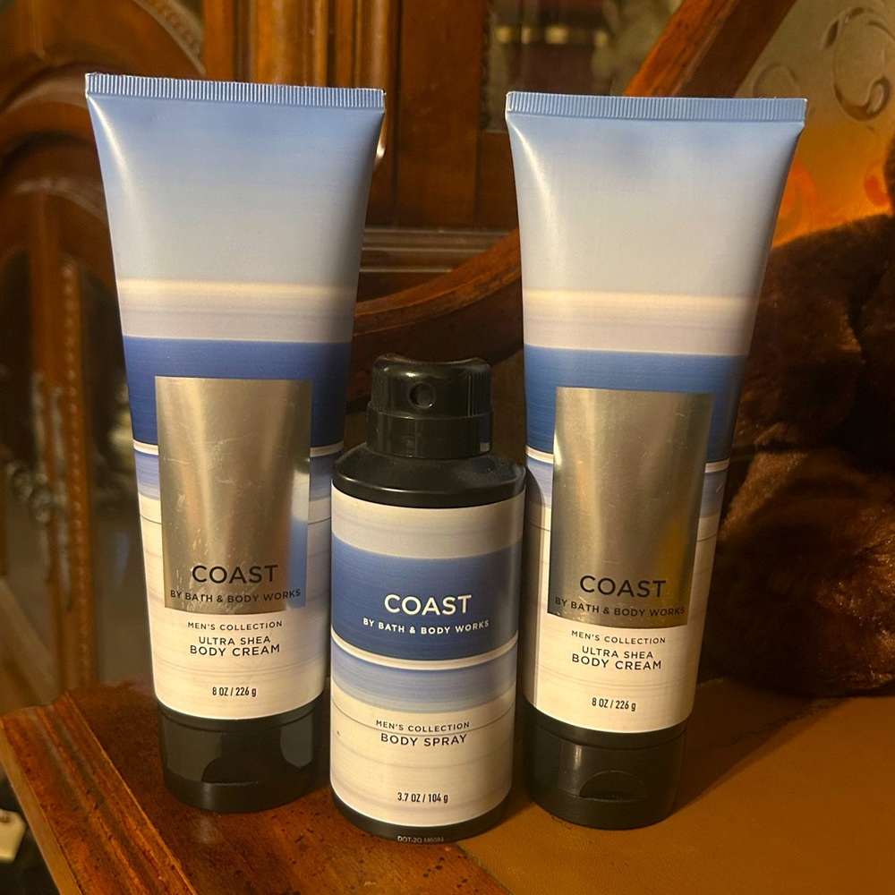 Bath & Body Works Men's Collection Coast Set